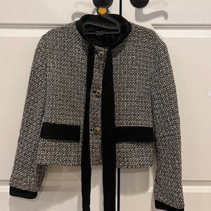 ZARA Tweed Jacket Large